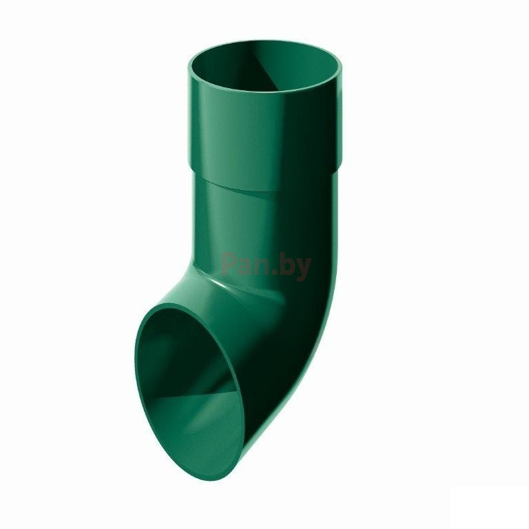 Слив (отмет) водосточной трубы Технониколь D-80, Зеленый - фото 1 - id-p62693261