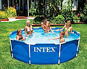 Каркасный бассейн Intex 56997 (28200) Intex Metal Frame 305 х 76 см, фото 2