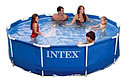 Каркасный бассейн Intex 56997 (28200) Intex Metal Frame 305 х 76 см, фото 4