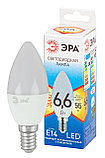 Лампа светодиодная ЭРА LED B35-9W-827-E14 QX (диод, свеча, 6,6 Вт, теплый свет, E14), фото 2