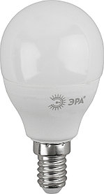 Лампа светодиодная ЭРА LED P45-7W-827-E14 QX (диод, шар, 6Вт, теплый свет, E14)