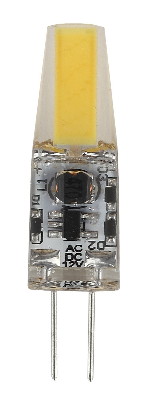 Лампа светодиодная ЭРА LED JC-1,5W-12V-COB-827-G4 (диод, капсула, 1,5Вт, теплый свет, G4) - фото 2 - id-p149579786