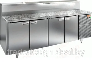 Холодильный стол для пиццы HiCold Стол охлаждаемый высокотемпературный тип HT модель PZ1-1111/GN (1/3H) для пи