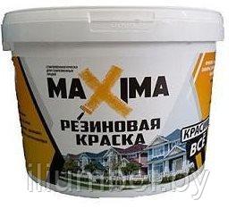 Резиновая краска MAXIMA 11 кг, 100 Лебедь, фото 2
