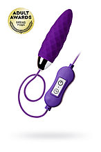 Виброяйцо с пультом управления TOYFA A-Toys Cony, фиолетовый