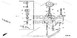 Фильтр топливный Honda BF2.3, GXH50, GX100, 16952-ZE6-000, фото 2