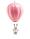 Ночник "Воздушный шар" розовый/желтый аккумуляторный, с пультом, фото 6