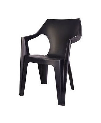Пластиковый стул Dante Low Back графит - фото 2 - id-p98433530