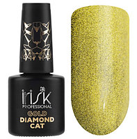 Гель-лак Irisk Кошачий глаз Gold Diamond Cat, 10мл