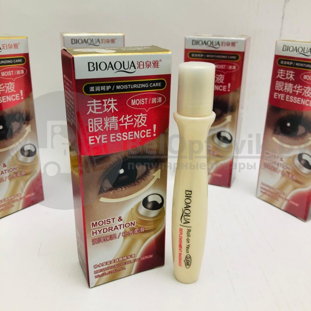 Сыворотка-роллер для кожи вокруг глаз Bioaqua Ball Design Eye Essence 15 ml - фото 5 - id-p105152973