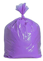 Мешки для мусора 35л 30 шт/рул 50*60см 12мкм прочные, фиолет. РБ