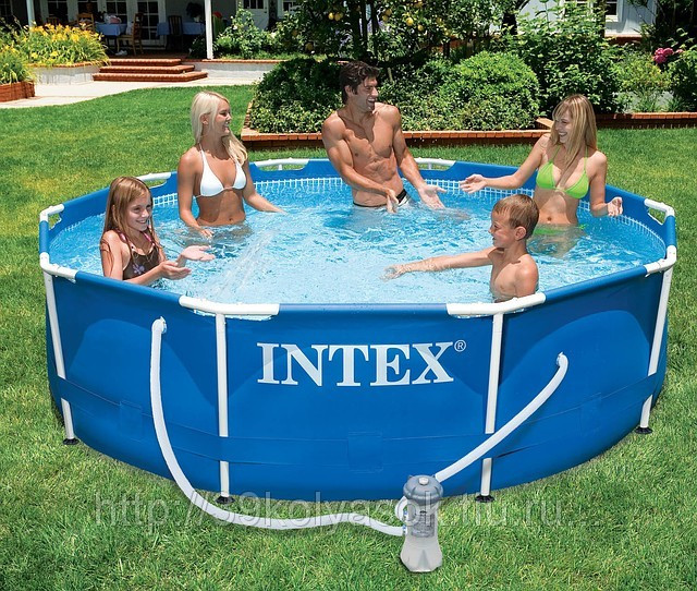 Каркасный бассейн Intex 305 x 76см с фильтр-насосом 2000 л/ч, арт. 28202 - фото 2 - id-p93494157