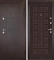Металлическая дверь Форпост Квадро Венге, фото 1