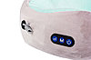 Дорожная подушка-подголовник для шеи с завязками Bradex KZ 0559 серо-розовая, фото 6