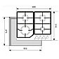 Варочная поверхность газовая Akpo PGA 604 FGC-2 BL, фото 4