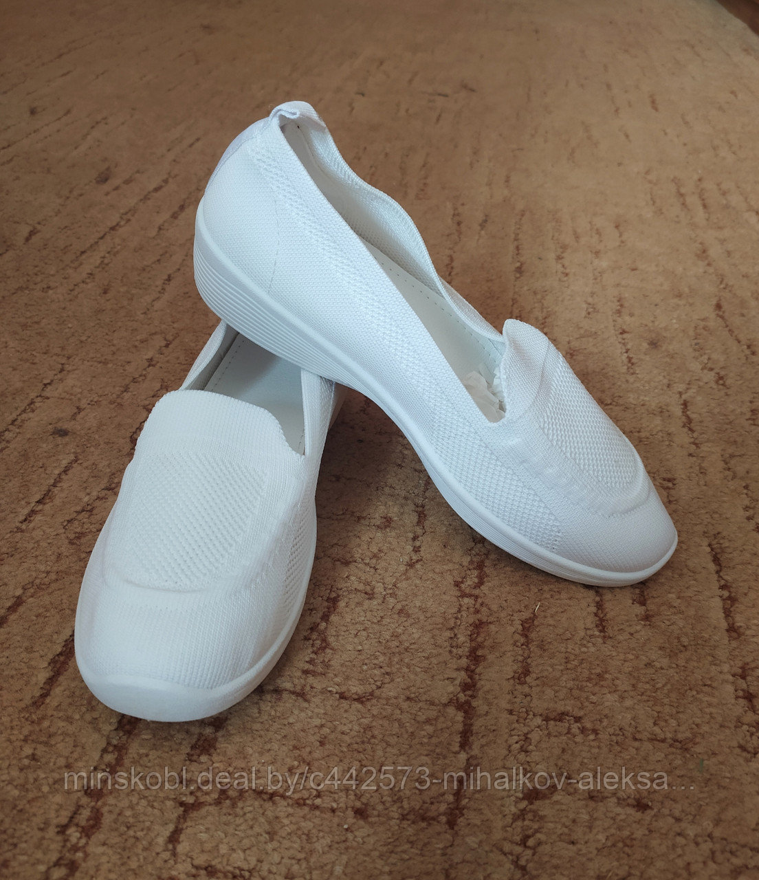 Туфли женские белые, размер 39