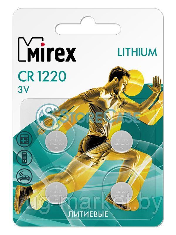 Батарейка  Mirex CR1220 4BP