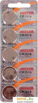 Батарейка MAXELL Lithium CR2016 BL.5 5BP - фото 1 - id-p149691606