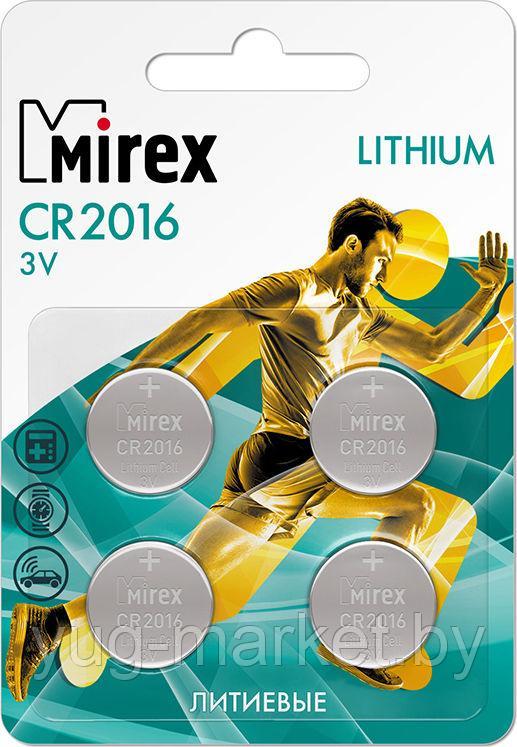Батарейка Mirex Lithium CR2016 BL.5 5BP