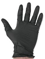 Перчатки нитриловые черные 50пар (100 шт) размер M Aviora