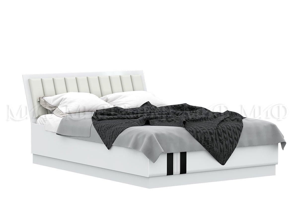 Кровать Магнолия 160 с основанием (2 варианта цвета) фабрика Миф - фото 1 - id-p149726680