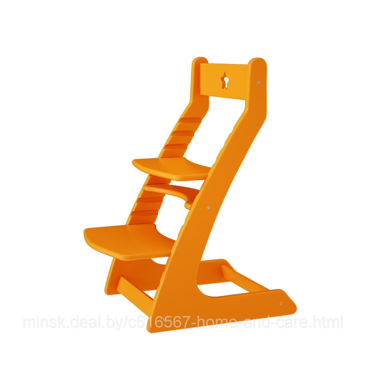 Растущий стул "Ростик" Оранжевый