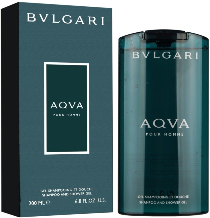Bvlgari Aqva pour homme shower gel 200ml - фото 1 - id-p142042842