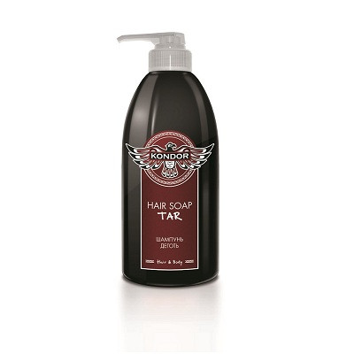 KONDOR HAIR SOAP TAR Шампунь Дёготь 750 мл