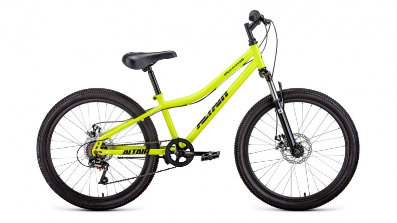 Altair MTB HT 24 2.0 disc ярко-зеленый/черный