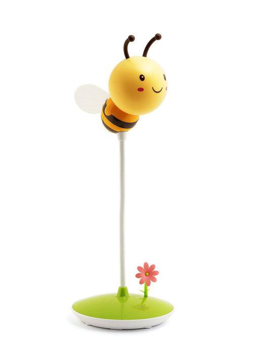 Ночник "Пчёлка" желтый аккумуляторный, 3 уровня яркости, сенсорное управление - фото 2 - id-p149824664