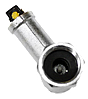 100506 Клапан предохранительный 1/2" 6 бар (0,6 МПа, C/Leva B 2, красная ручка) для водонагревателя, фото 2