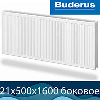 Стальной радиатор Buderus Logatrend K-Profil 21 500x1600 с боковым подключением