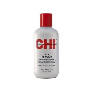 CHI INFRA Silk Infusion Сыворотка для волос "Жидкий шелк", 177 мл