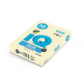 BE66 Бумага офисная цветная IQ Color "ванильно-бежевый" А4, 80 г/м2, 500 л/п.