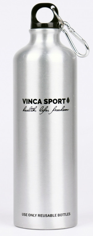 Фляга велосипедная алюминиевая Vinca sport VSB 27 Alum, 750 мл - фото 1 - id-p100500786