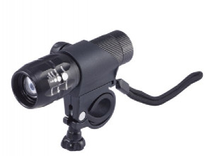 Фонарь передний с функцией ZOOM, 1 CREE LED мощностью 3 Ватт - фото 1 - id-p37133385