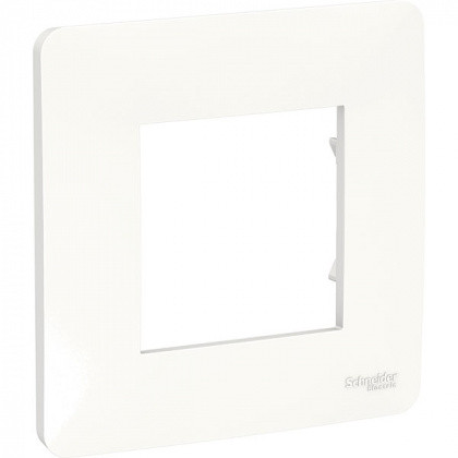 Рамка 1-постовая, белый Unica Studio Schneider Electric