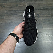 Кроссовки Adidas Deerupt Black White, фото 3