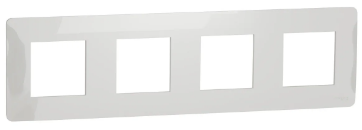 Рамка 4-постовая, белый/белый Unica Studio Color Schneider Electric - фото 1 - id-p149843917