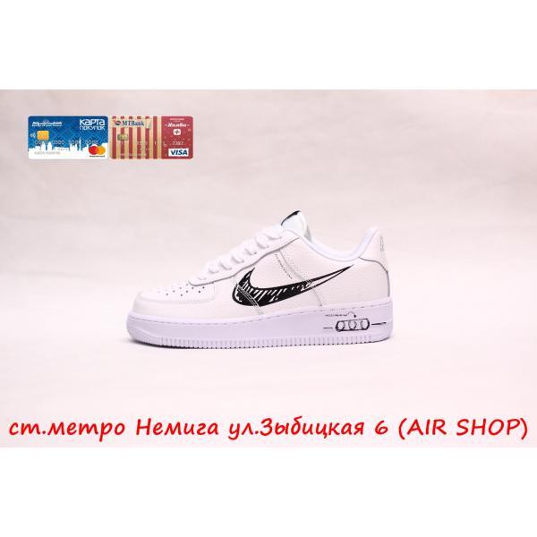 Nike Air Force 1 Sketch Pack White