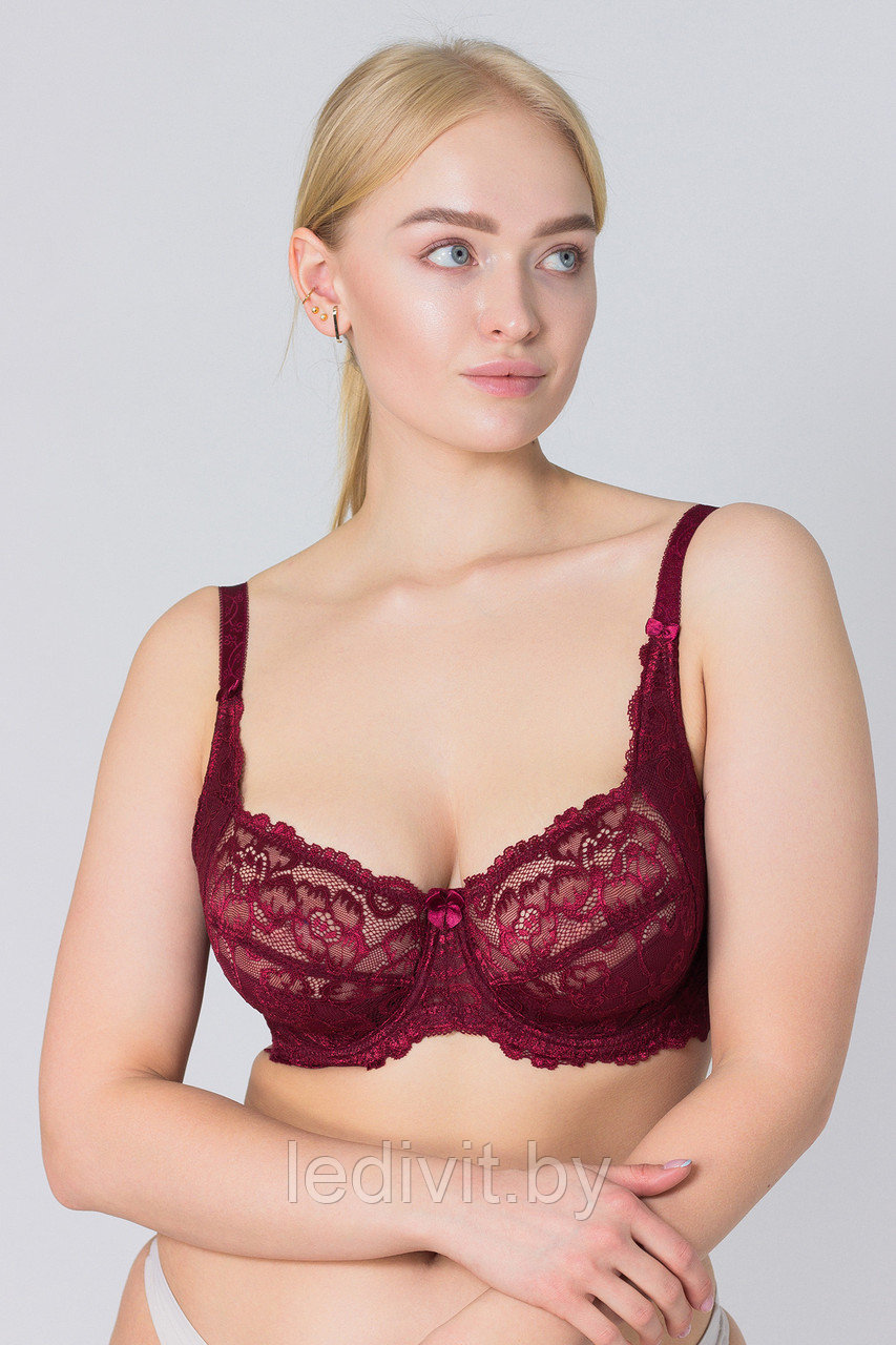 Бюстгальтер Safena из 82% нейлон, 18% спандекс без пуш-апа и с чашкой F ...