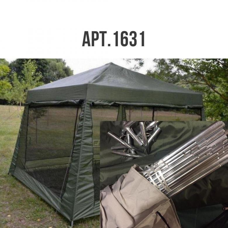 Тент шатер - палатка с москитной сеткой, арт. Lanyu LY- 1631 (320х320х230см) - фото 4 - id-p149875071