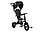 Детский трехколесный складной велосипед QPlay Rito (черный), фото 4