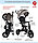 Детский трехколесный складной велосипед QPlay Rito (серый), фото 4