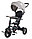 Детский трехколесный складной велосипед QPlay Rito (серый), фото 3