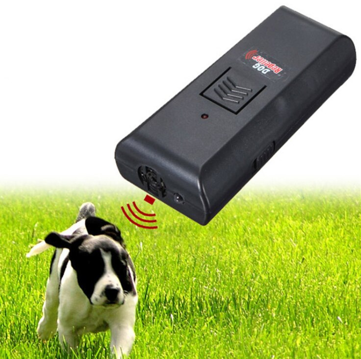 Ультразвуковой отпугиватель собак Dog Repeller с фонариком - фото 1 - id-p71801821
