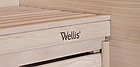 Финская сауна Wellis Serenis hemlock, фото 2