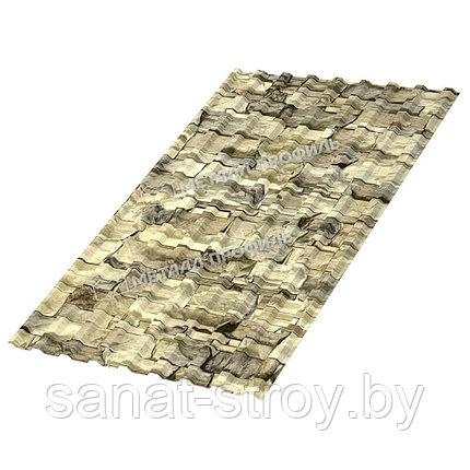 Профилированный лист МП-20x1100-R (ECOSTEEL-01-Песчаник-0,5) Песчаник, фото 2