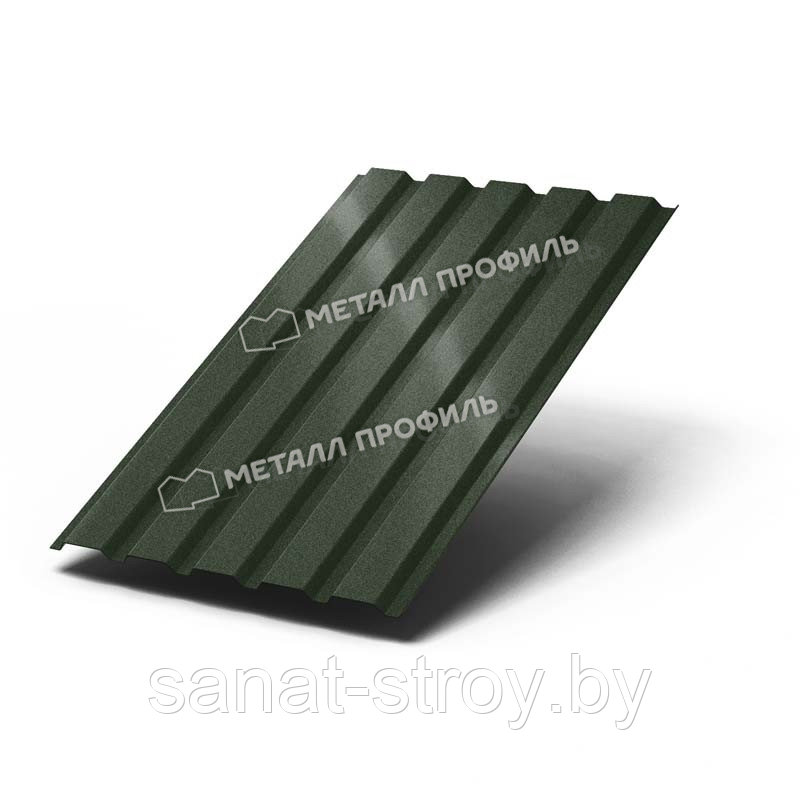 Профилированный лист МП-35x1035-B (VikingMP E-20-6007-0,5) RAL 6007 Бутылочно-зеленый - фото 1 - id-p149897391