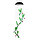 Фонарь садовый "Колибри" св/диодный RGB подвесной на солнечной батарее, фото 5